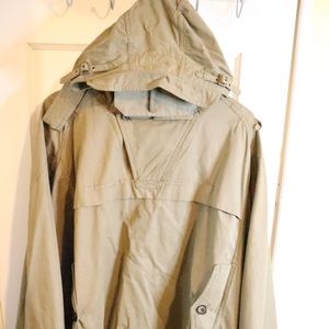 Zara Olive green poncho